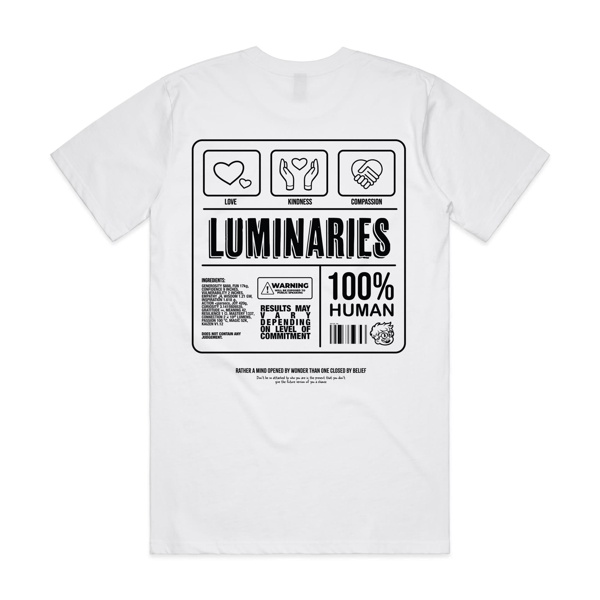 Stage Ingredients List Tee