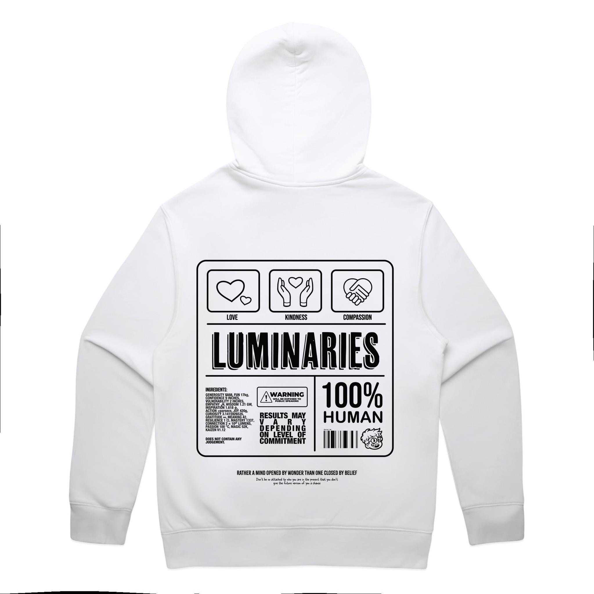 Stage Ingredients List Hoodie