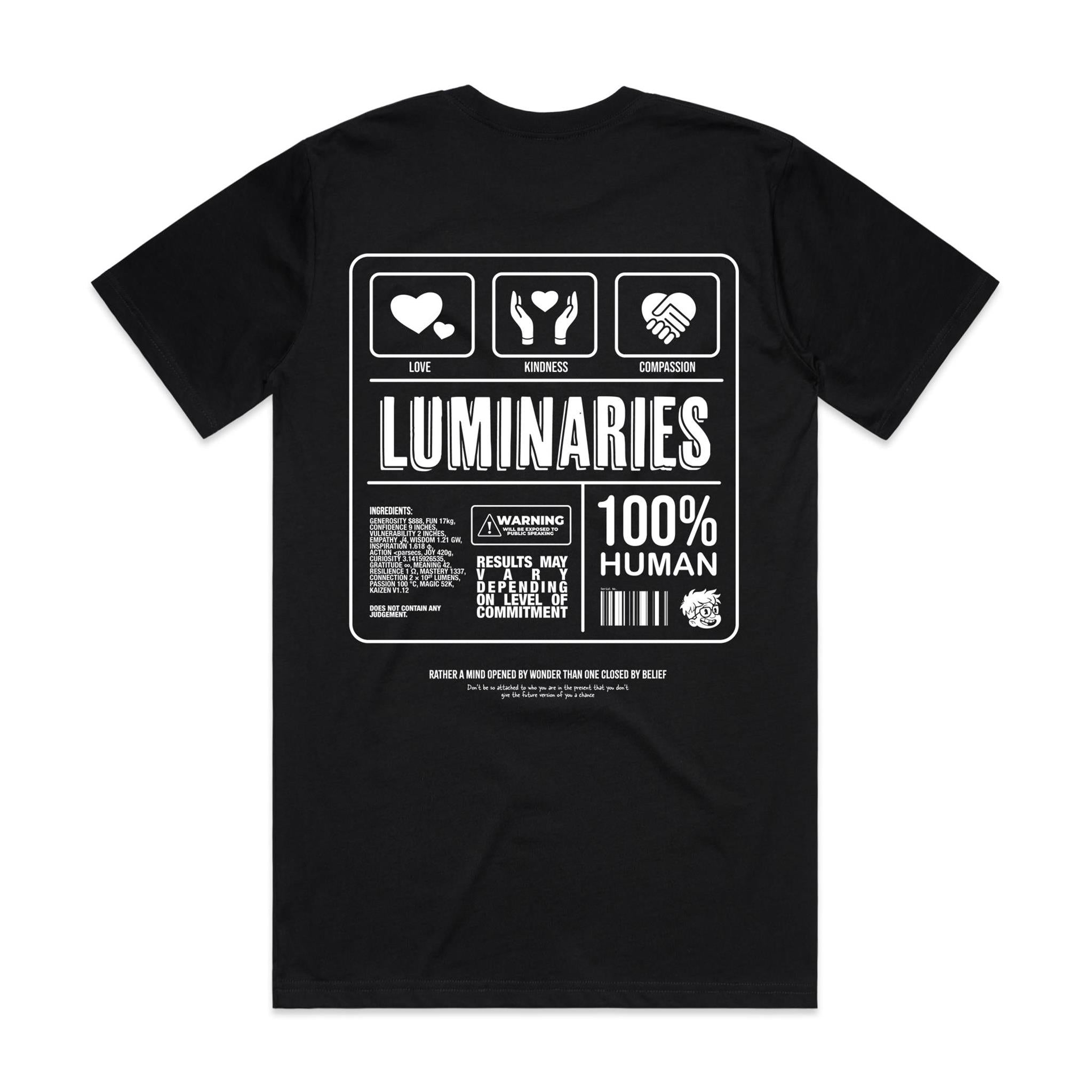 Stage Ingredients List Tee